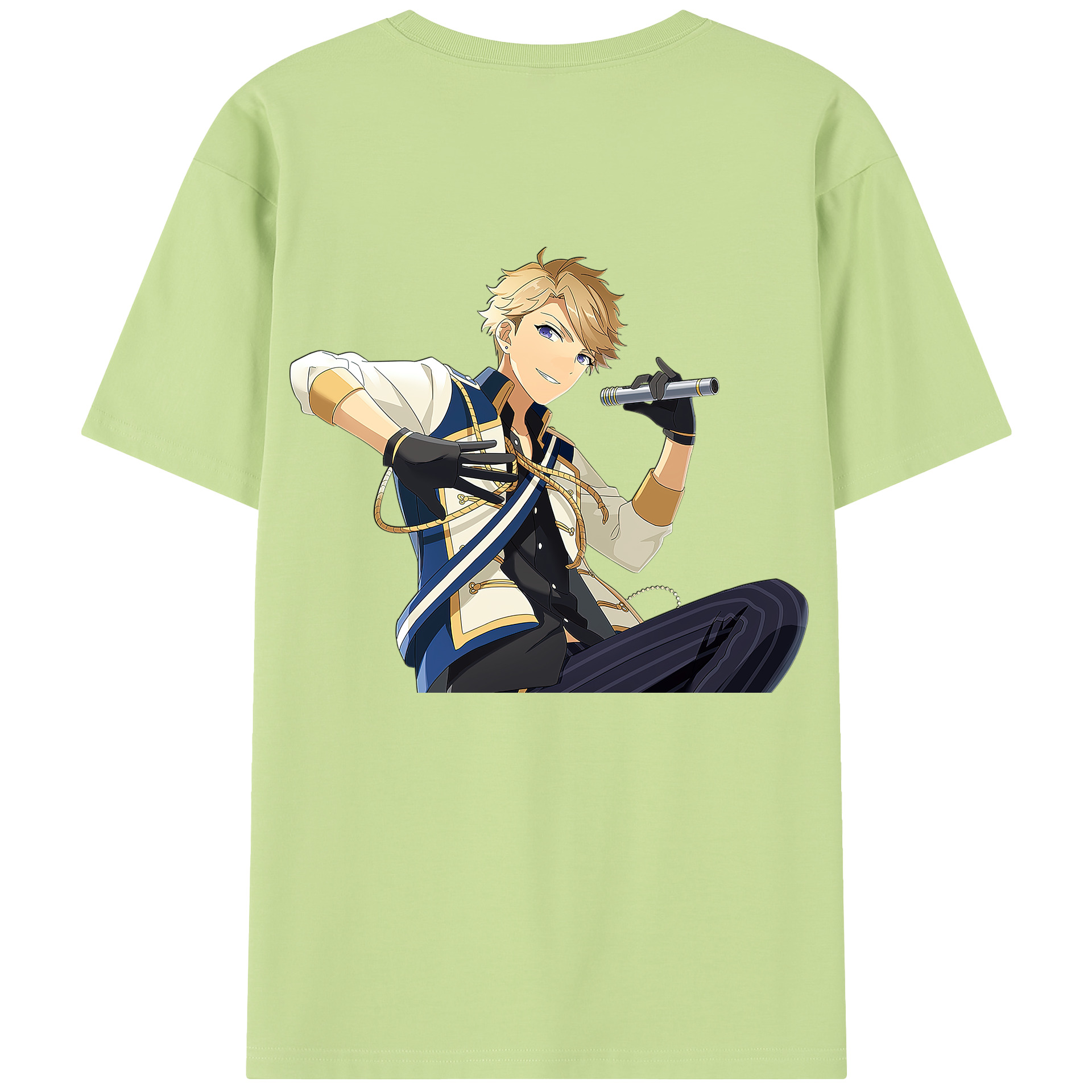 （画像用） あんさんぶるスターズ! Ensemble Stars 綿100％半袖Tシャツ（背面プリント）